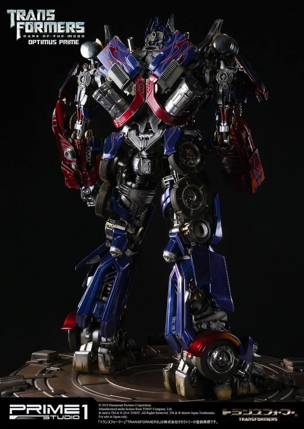 Prime 1 Studio MMTFM 02 Optimus Prime Transformers Dark Of The Moon Statue New Official Images  (2 of 27)